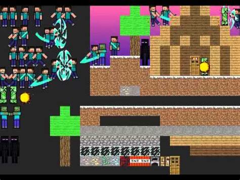 Newgrounds: Minecraft Scene Creator 2 (Episode 1) - YouTube