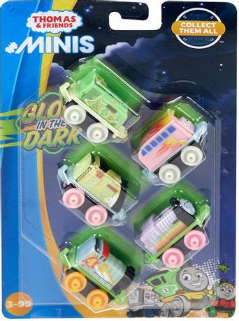 Thomas & Friends Glow In the Dark Minis Cool Pack | Walmart Canada