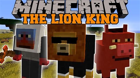 Minecraft: LION KING MOD (3 EPIC DIMENSIONS, QUESTS, AND STORY!) Mod ...