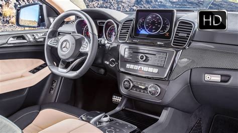 2016 Mercedes-Benz GLE 450 AMG 4Matic Coupe Interior Design HD - YouTube