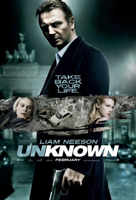 UNKNOWN Movie Poster Liam Neeson