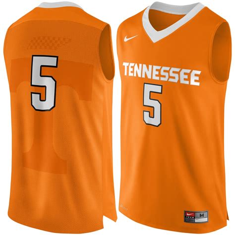 Men's Nike #5 Tennessee Orange Tennessee Volunteers Authentic ...