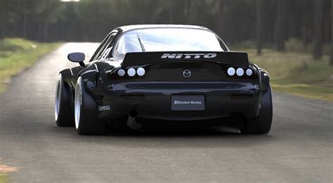 Aggressive Rocket Bunny Mazda RX7 FD! | StanceNation™ // Form > Function