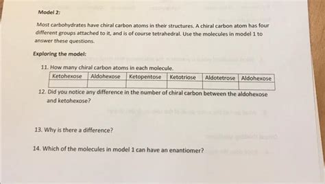 Solved Most carbohydrates have chiral carbon atoms in their | Chegg.com