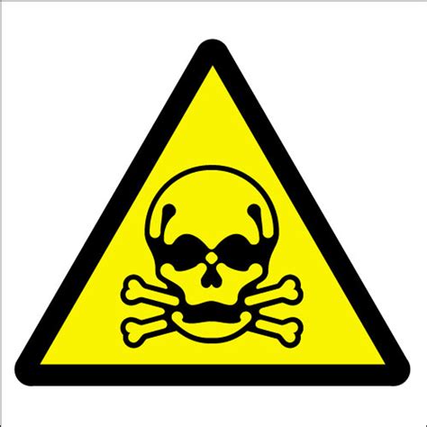 Toxic symbol - Signs 2 Safety