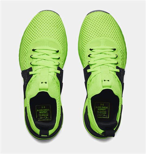 Project Rock 4 Under Armour Shoes in Lime Black