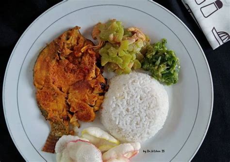 Resep Isi Piring Ku (Nasi Ikan Bakar Padang) oleh Rany TriSuci - Cookpad