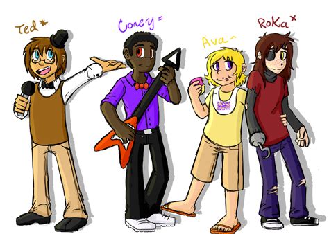 The Fnaf Kids by SuperBlade9000 on DeviantArt