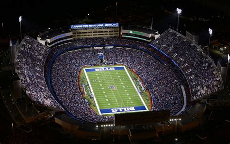 Nfl Football Stadium Background At Night