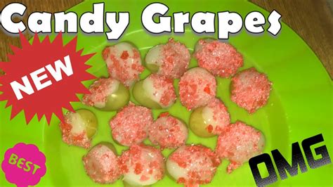 How to make candy grapes | better recipe| crack grapes | - YouTube