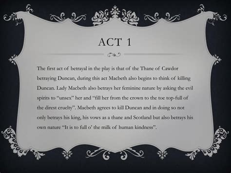 PPT - Macbeth: Betrayal PowerPoint Presentation, free download - ID:2223393