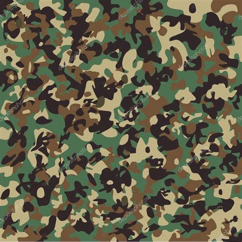 US Woodland camouflage pattern. — Stock Vector © delpieroo #63375579