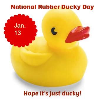 Happy National Rubber Ducky Day