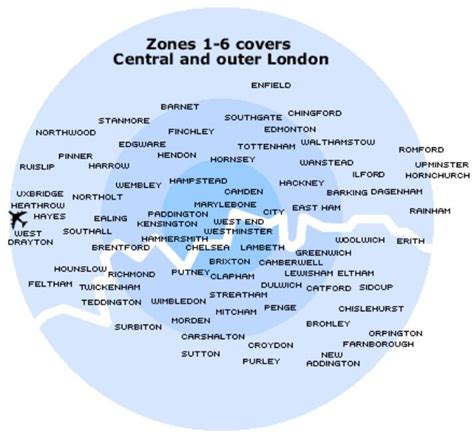 Zone 1 3 London Map - Gillie Donnamarie