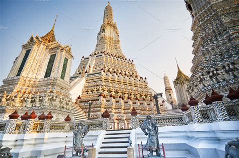 Wat Arun in Bangkok ~ Architecture Photos ~ Creative Market