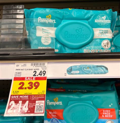 Pampers Wipes are as low as $1.64 - Kroger Krazy