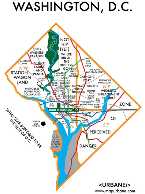 Washington Dc Neighborhood Map - Campus Map