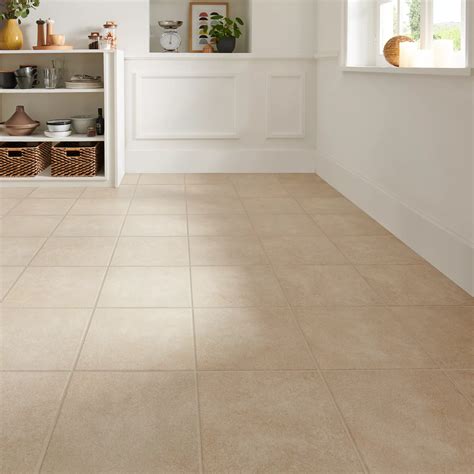 Burgundy Cream Matt Stone effect Porcelain Floor tile, Pack of 9, (L ...