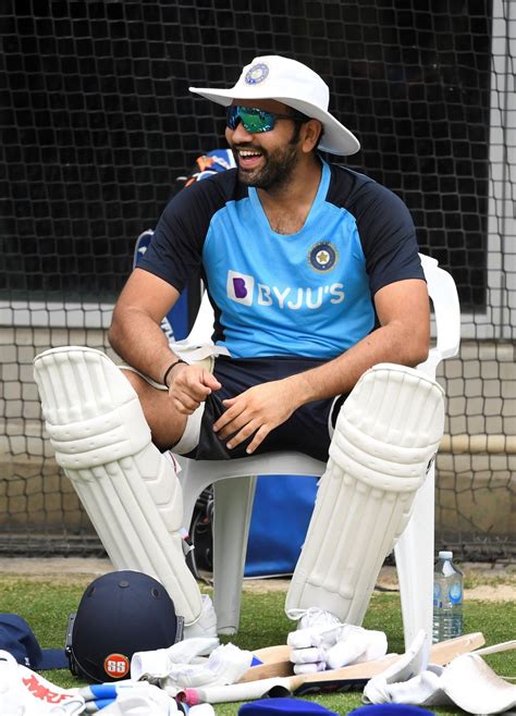 Rohit Sharma finds a reason to smile during training | ESPNcricinfo.com