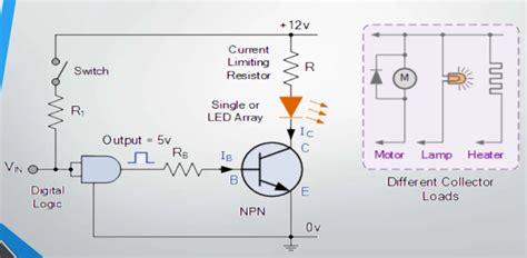 Transistor Switching Circuit Diagram