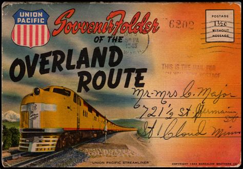 Phil Beard: Union Pacific Overland Route