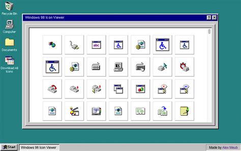 Windows 98 Icons are Great · Alex Meub