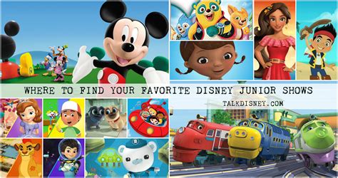 Disney Junior Channel Shows List