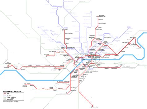 UrbanRail.Net > Europe > Germany> FRANKFURT Tram (Straßenbahn)