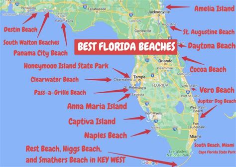 21 Best Beaches in FLORIDA to Visit in 2023 (+MAP)