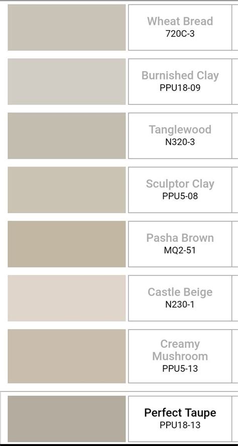 Behr Neutral Paint Colors