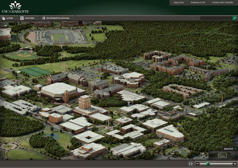 University of North Carolina at Charlotte Interactive Campus Map Project