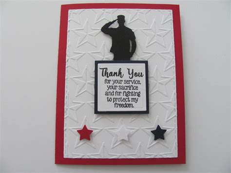 Veteran's Day Card Soldier Thank You Card Military Thank - Etsy ...