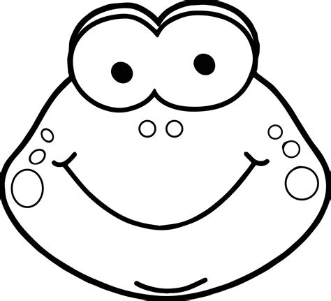 Sweet Frog Coloring Pages - pietercabe