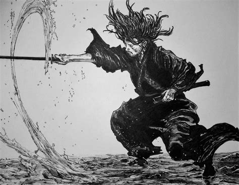 Image result for vagabond manga | Art samouraï, Samurai dessin, Fond d ...