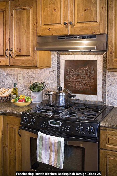 Fascinating Rustic Kitchen Backsplash Design Ideas - PIMPHOMEE