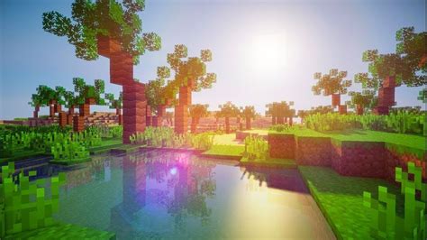 Minecraft Landscape Wallpapers - Wallpaper Cave