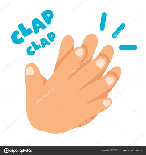 Cartoon Concept Clapping Hands Stock Illustration by ©yusufdemirci ...