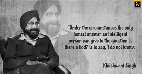 Some Brutally Honest Lines By Khushwant Singh That You Need To Revisit ...