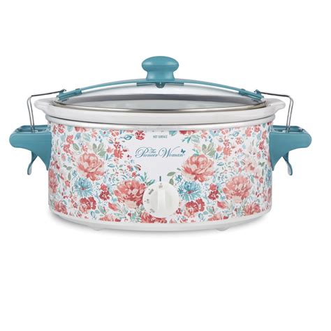 The Pioneer Woman Vintage Floral 7-Quart Programmable Slow Cooker - My ...