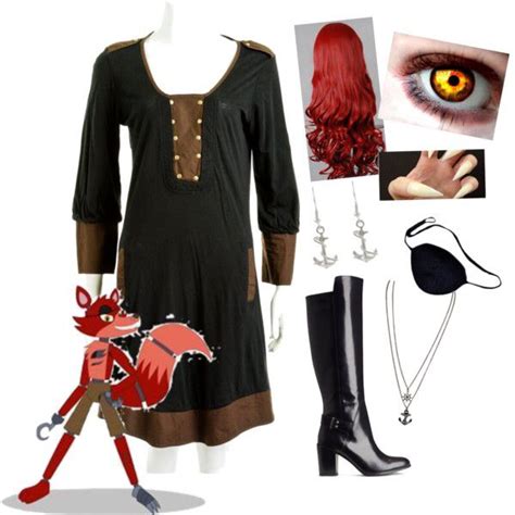 Foxy The Pirate Fox Costume Fnaf Costume, Fnaf Cosplay, Video Game ...