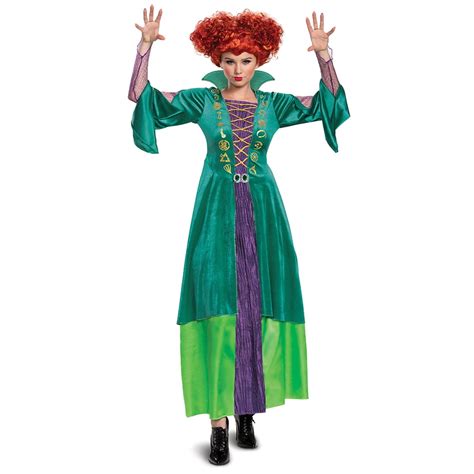 Disney's Hocus Pocus Adult Deluxe Wini Halloween Costume Exclusive ...