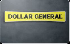 Buy Dollar General Gift Card at Discount - 1.00% off