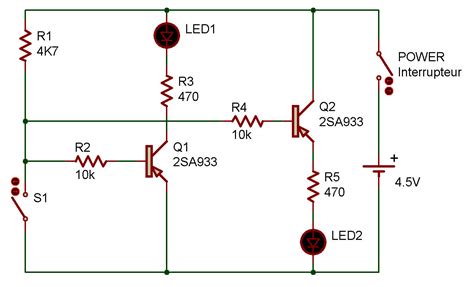 Pnp Transistor Switch Circuit Diagram