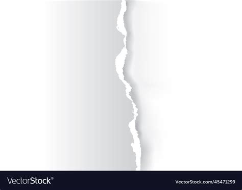 White ripped paper background Royalty Free Vector Image