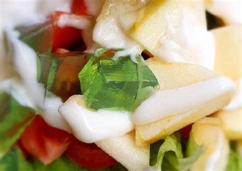 Cara Membuat Salad sayur buah 2 Langkah yang Mudah