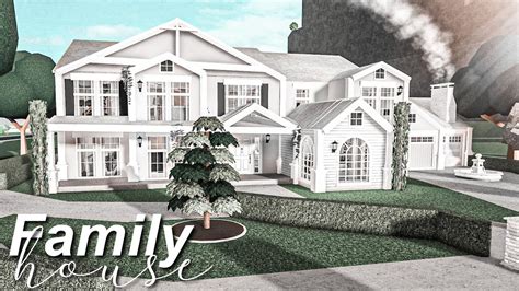 Family House Bloxburg Speedbuild - YouTube