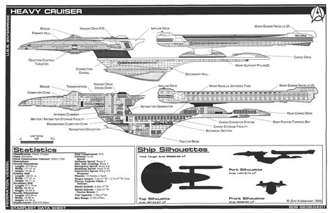 Star Trek Ship Schematics Blueprints