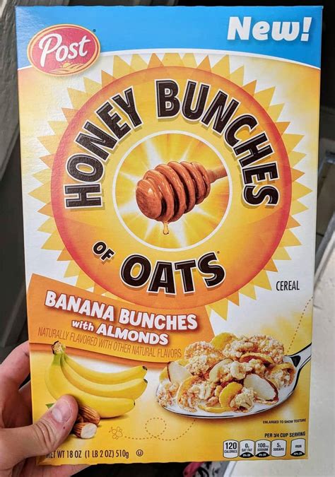 Review: Honey Bunches of Oats Banana Bunches with Almonds