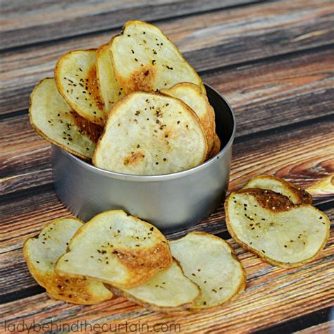 Simple Baked Potato Chips