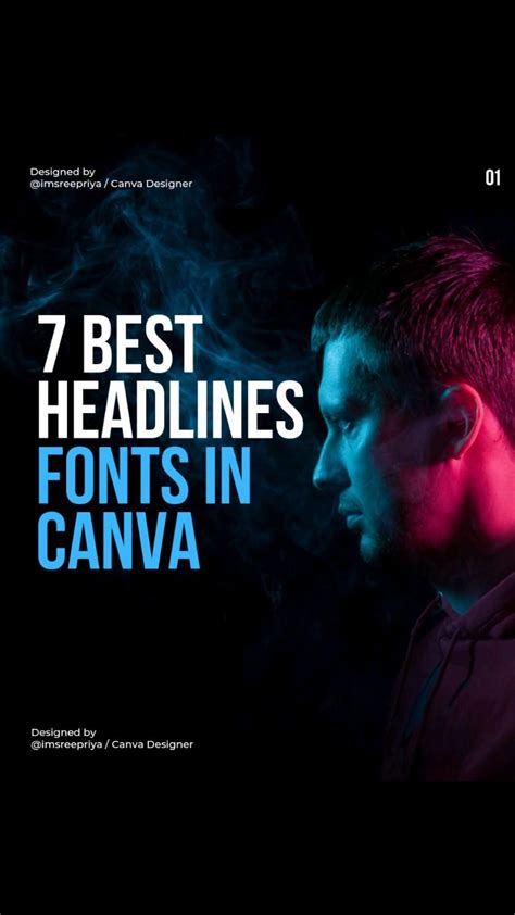 7 best headline fonts in canva – Artofit